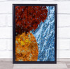 Macro Colors Colour Ice Leaves Sweden Colours Wall Art Print