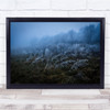 Winter Wilderness Landscape Frozen Foggy Mist Wall Art Print