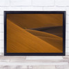 Desert Iran Dunes Layers Landscape Sand Hill Wall Art Print