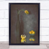 Tulip Lemons Yellow Still Life Flower Tulips Wall Art Print