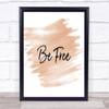 Free Quote Print Watercolour Wall Art