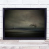 Before The Storm Tree Dark Mysterious Fog Wall Art Print