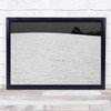 Heading To The Frozen Land snow mountains Wall Art Print