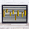 Windows Architecture Modern Musical No. 2 Wall Art Print