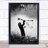 Depok Indonesia Catch Of Hope Fisherman Wall Art Print