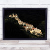 Village Landscape Architecture Mountain Wall Art Print