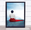 Calm Morning red skirt wooden flooring Wall Art Print Calm Morning red skirt wooden flooring Wall Art Print