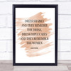 Coco Chanel Dress Quote Print Watercolour Wall Art