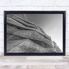 The Wall zig zag architecture up shot Wall Art Print