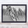 Wheels bike race blurry sports action Wall Art Print