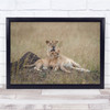 Only In Kenya I Love You leopard Mom Wall Art Print