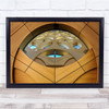 See Through Holes Architecture Wood Wall Art Print