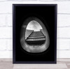 The Hole building up shot balconies Wall Art Print