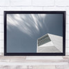 Maosica Building Sky Clouds Blur Wall Art Print