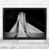 Azadi Tower Architecture Design Wall Art Print
