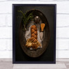 Russian Smoked Cheese posh food Wall Art Print