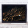 Isolated House Hills Edge View Wall Art Print