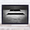 Creepy peeking window eerie Wall Art Print