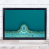 The Sun Voyager Water Blue Wall Art Print