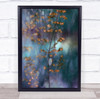 Light Dance With Flowers Wall Art Print