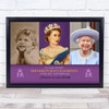 Queen Elizabeth II Memorial Forever In Our Hearts  Landscape Art Poster Print