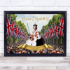 Queen Elizabeth II Memorial Your Majesty Throne Art Poster Print