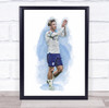 Footballer Jack Grealish Football Player Watercolor Wall Art Print