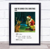 How the Grinch Stole Christmas Polaroid Movie Vintage Film Wall Art Poster Print