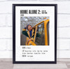 Home Alone 2 Lost In New York Polaroid Movie Vintage Film Wall Art Poster Print