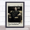 The Godfather Part 2 Movie Polaroid Vintage Film Wall Art Poster Print