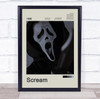 Scream Movie Polaroid Vintage Film Wall Art Poster Print
