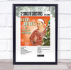 Etta James 12 Songs Of Christmas Music Polaroid Vintage Music Wall Art Poster Print