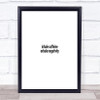 Inhale Caffeine Exhale Negativity Quote Print Poster Typography Word Art Picture