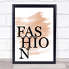 Watercolour Fashion Serif Quote Print Watercolour Fashion Serif Quote Print