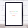 Karl Lagerfield Dress To Survive Rainbow Quote Print