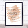 Karl Photographs -Luxury Bags Quote Print Watercolour Wall Art