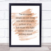 Strongest People Quote Print Watercolour Wall Art