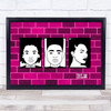 Black Lives Matter Wall Hot Pink Wall Art Print