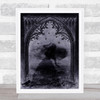 Gothic Archway And Woman Home Wall Art Print
