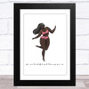 Body Positive Woman Design 3 Home Wall Art Print Body Positive Woman Design 3 Home Wall Art Print
