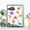 Dinosaurs Children's Nursery Kids Wall Art Print