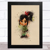 Wreck-It Ralph Vanellope Von Schweetz Retro Children's Kid's Wall Art Print