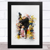 Despicable Me Watercolour Splatter Children's Kid's Wall Art Print