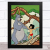 The Jungle Book Mowgli & Baloo Children's Kid's Wall Art Print