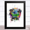 Wayne Hotel Transylvania Splat Children's Kid's Wall Art Print