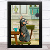 Ratatouille Rat Vintage Children's Kid's Wall Art Print