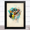 Looney Tunes Splatter Children's Kid's Wall Art Print