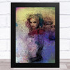 Harley Quinn Smudge Children's Kid's Wall Art Print