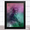 Chewbacca Smudge Children's Kid's Wall Art Print