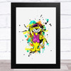 Top Cat Splatter Children's Kid's Wall Art Print